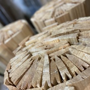 Valašský český modřínový šindel rovný 50 cm