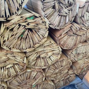 Valašský český smrkový šindel rovný 30 cm